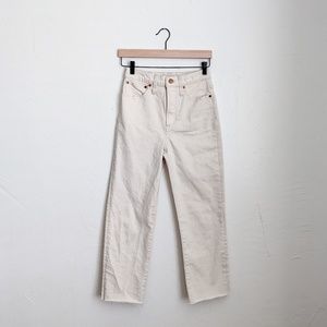 Madewell Perfect Vintage Straight Jean in Vintage Canvas Wash